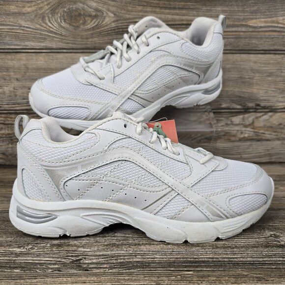 New Danskin Now White Comfort Walking Athletic Sneakers Women's Size 9 - Picture 1 of 14